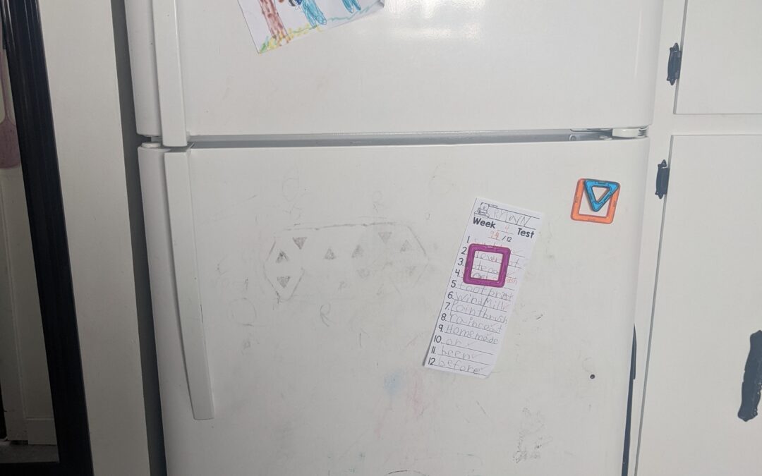 The fridge as a learning tool